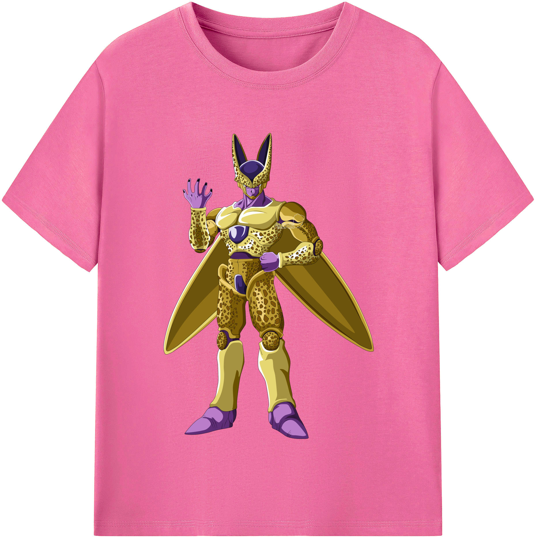 （画像用） ドラゴンボール セル DRAGON BALL Cell レディースカジュアルプリントTシャツ（綿100％）